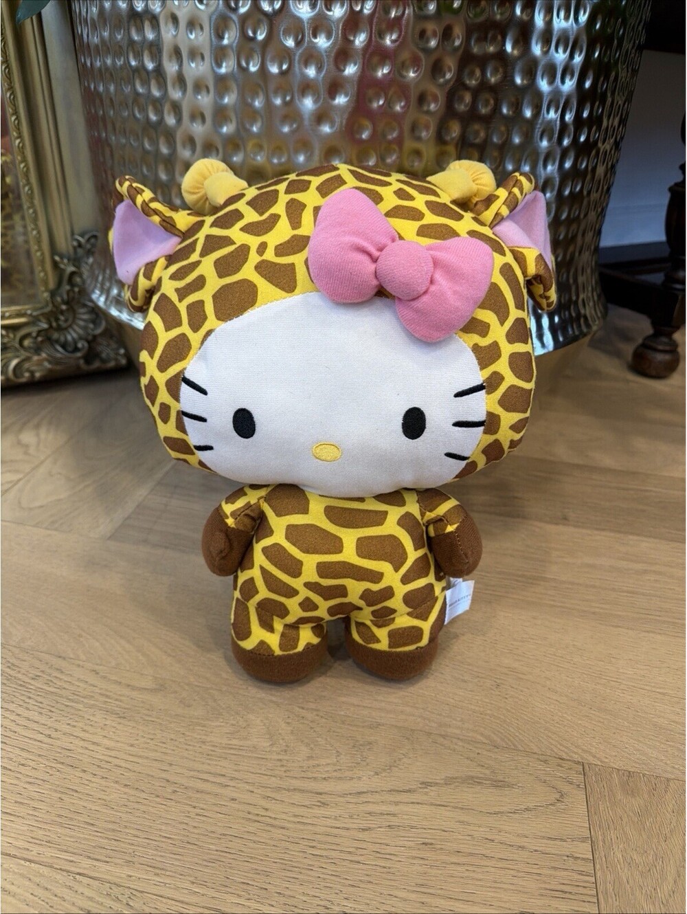 Large Hello Kitty Giraffe Disguise Stuffed Animal Plush By Sanrio